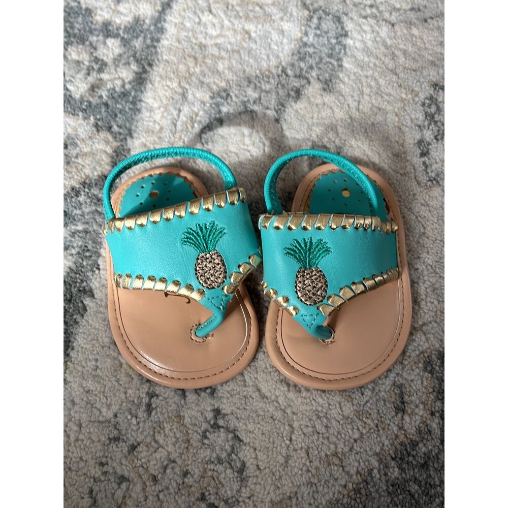 Sandals Jack Rogers Pineapple size 1 Baby Girl